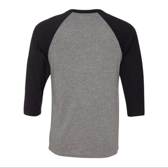 New Bella Canvas Triblend 3/4 Sleeve CALM DOWN KAREN JUST ALLERGIES Shirt - Picture 3 of 4